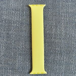 Apple solo loop silicone watch band in Ginger, 38-41mm, size 3,